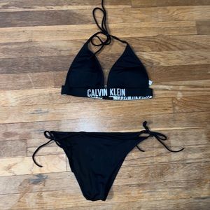 Calvin Klein black bikini